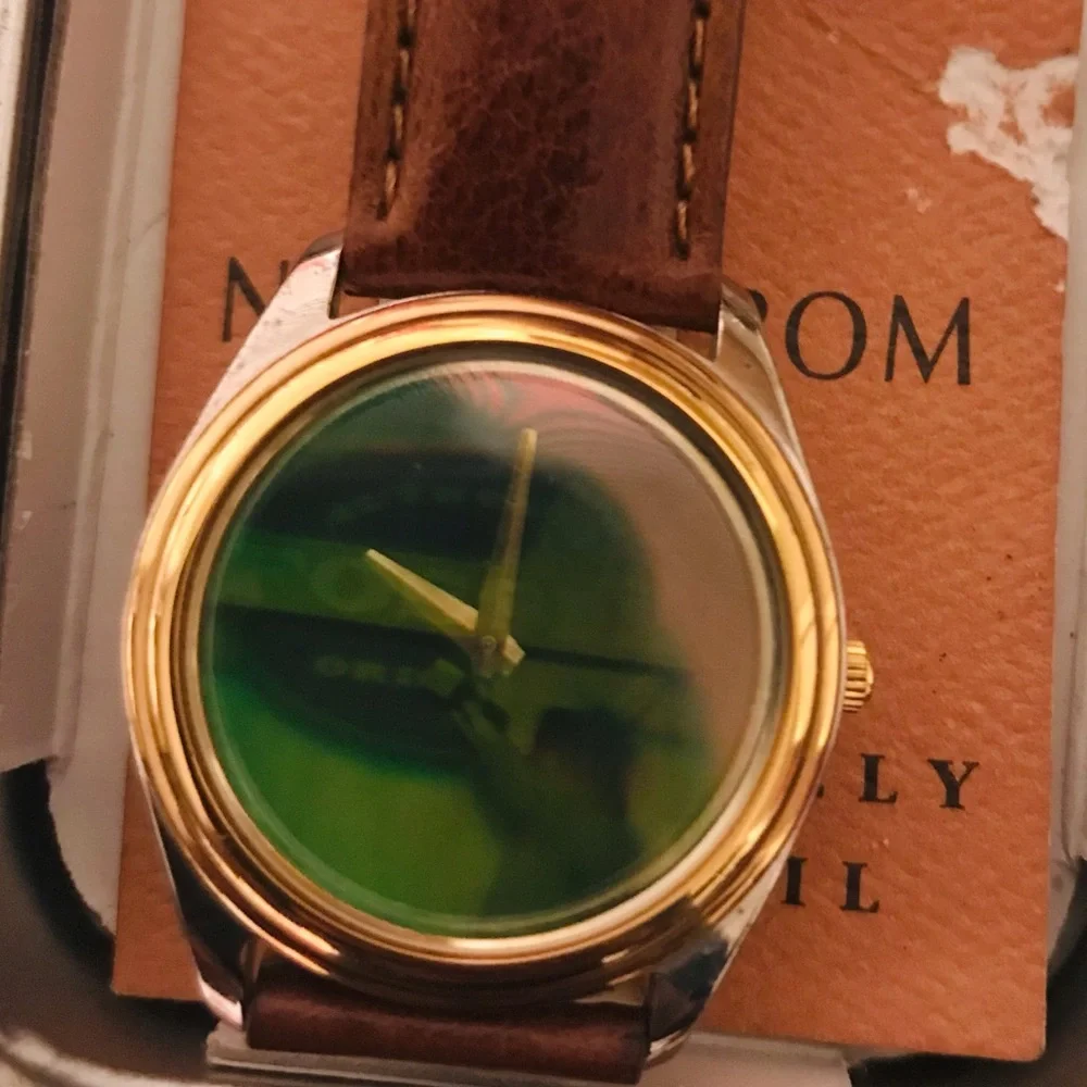 1992 RARE “PAINT N’ TIME”  HOLOGRAM WATCH HG-9106